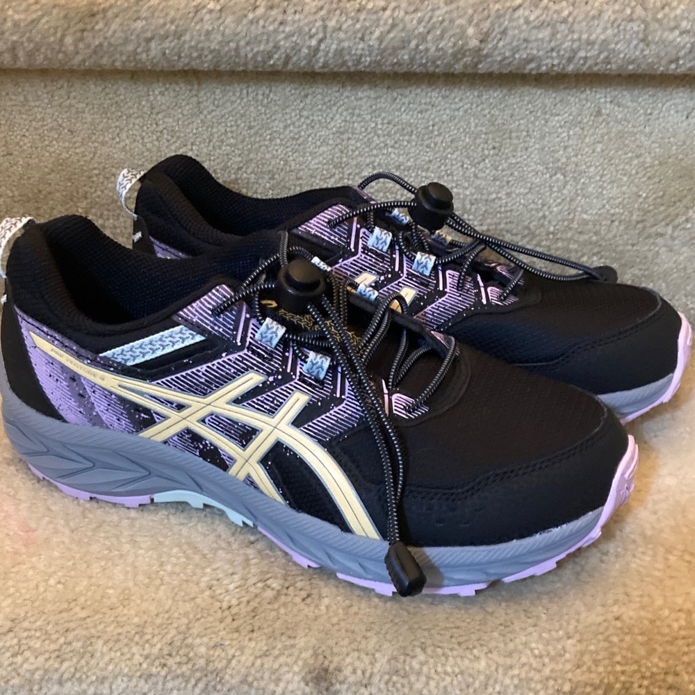 Girls ASICS Pre Venture 9 GS Trial Running Shoe